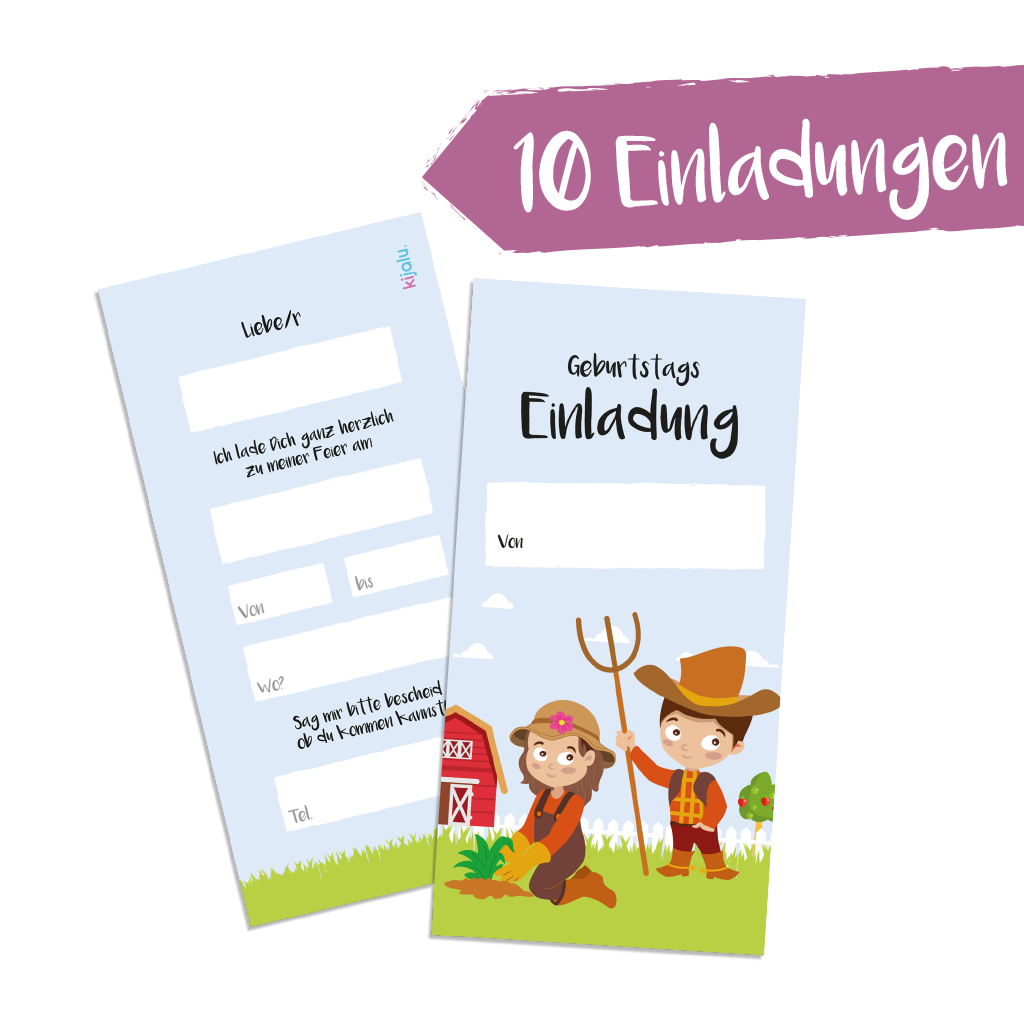 Geburtstagsbox Bauernhof