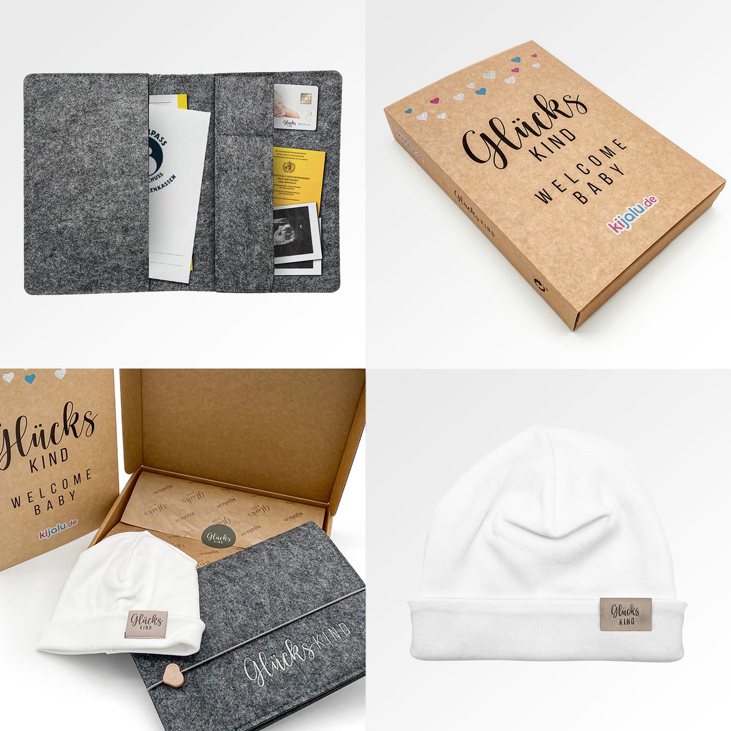 Badeset Rosa + Welcome Baby Box